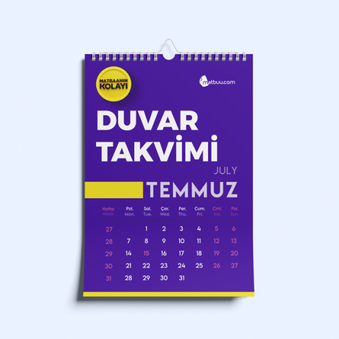 Duvar Takvimi