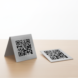 Metal QR Menü