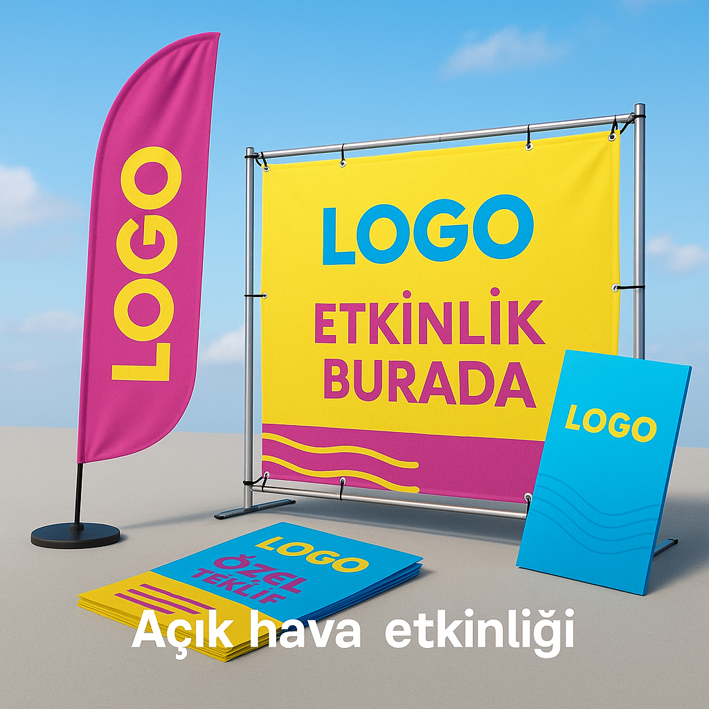 Açık hava etkinliği hazırlığı